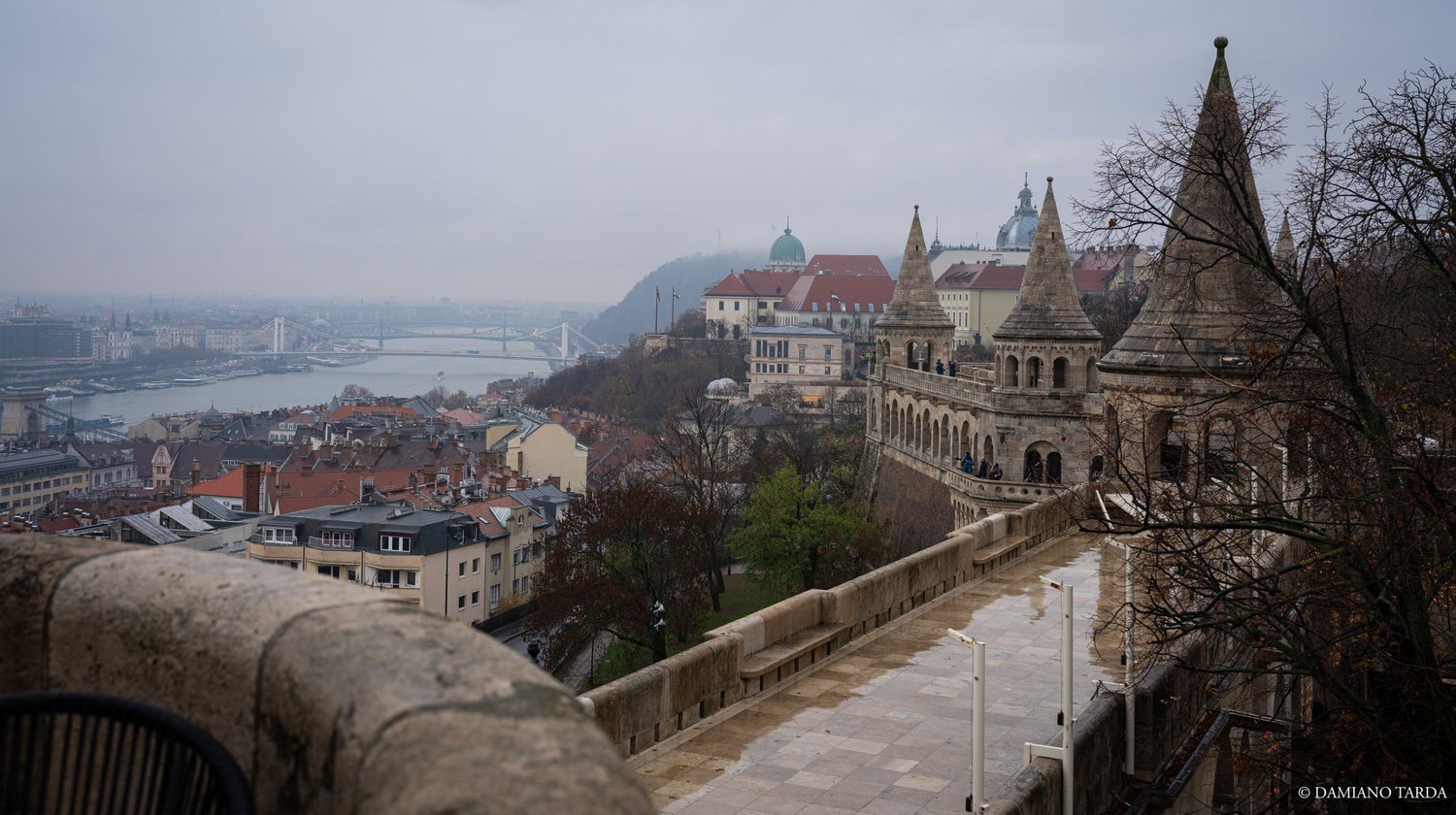 Landscape photograph of Budapest