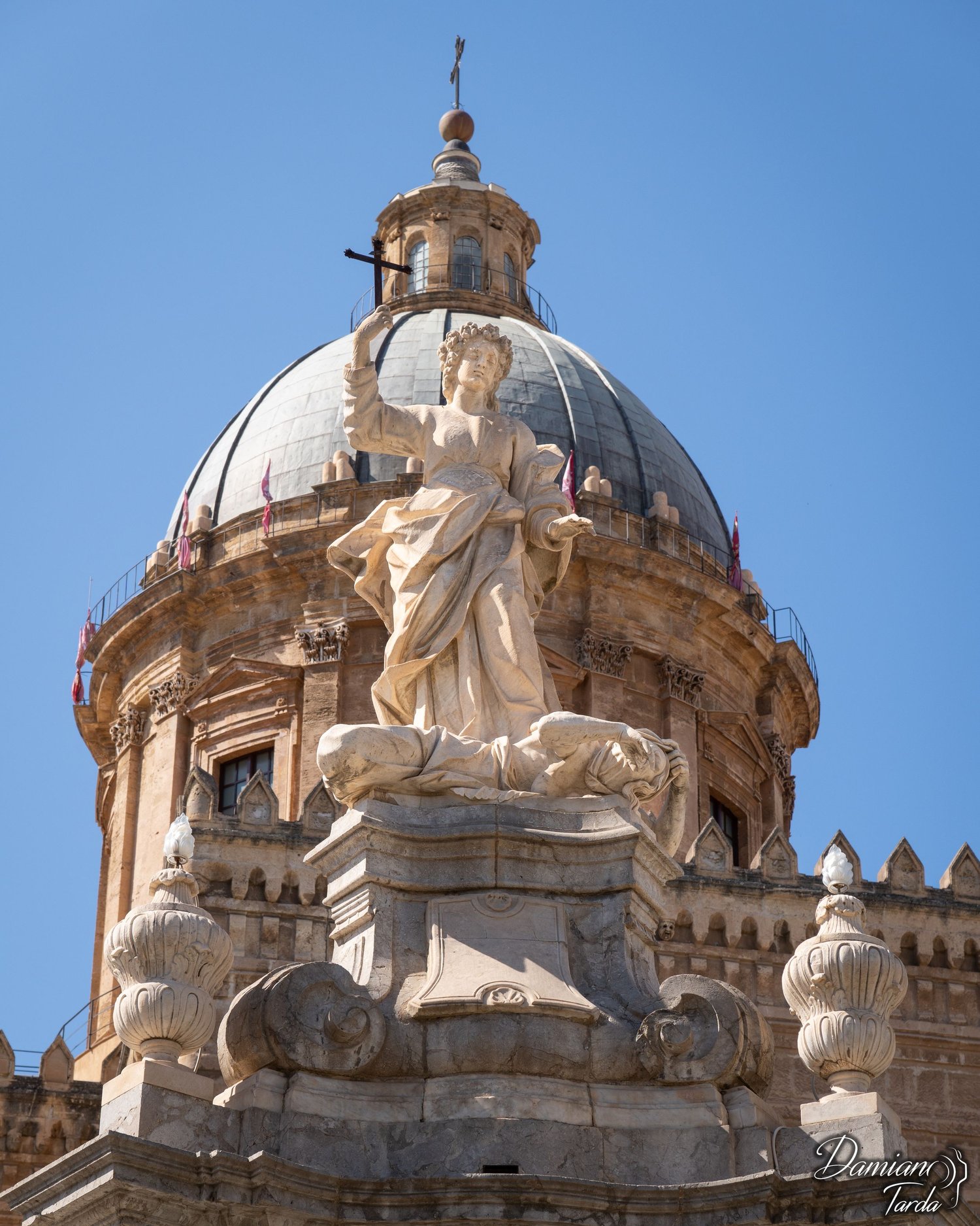 La cupola della Cattedrale di Palermo