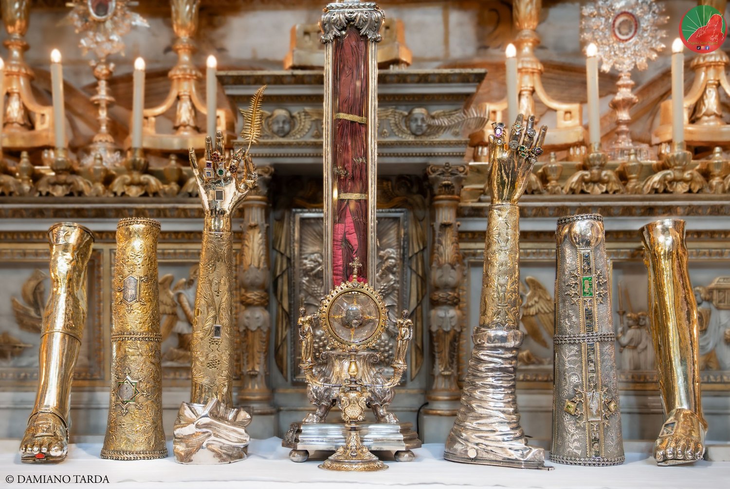 The relics of Saint Agatha